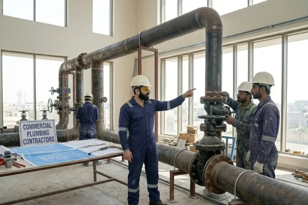 Commercial Plumbing Contractors Lahore