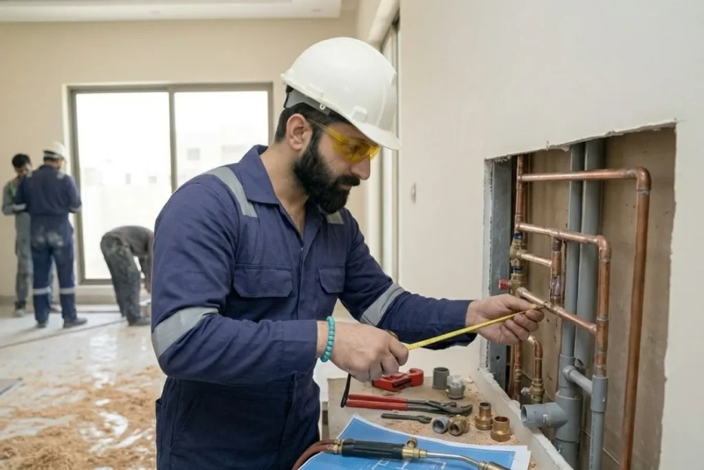 House Plumbing Work Lahore