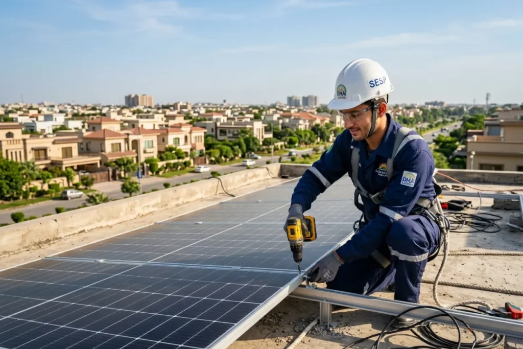 Solar Panel Installation in Lahore