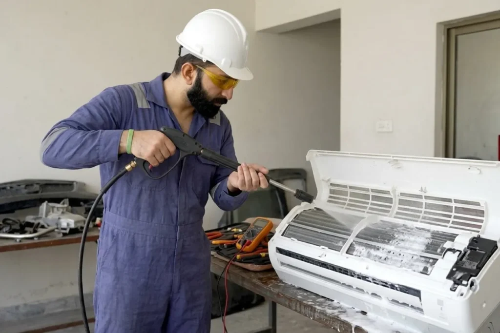 ac service cleaning​